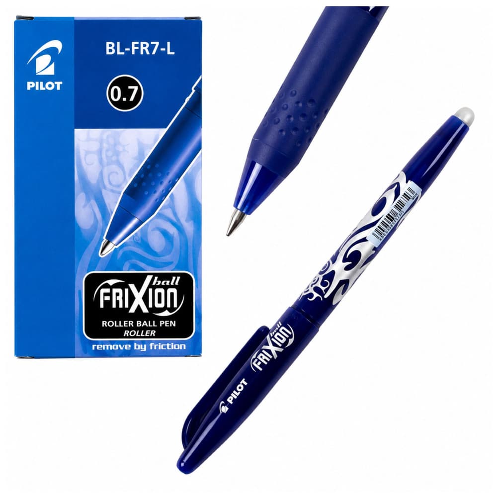 Izbrisljivo nalivno pero PILOT FRIXION BALL 0,7, modro
