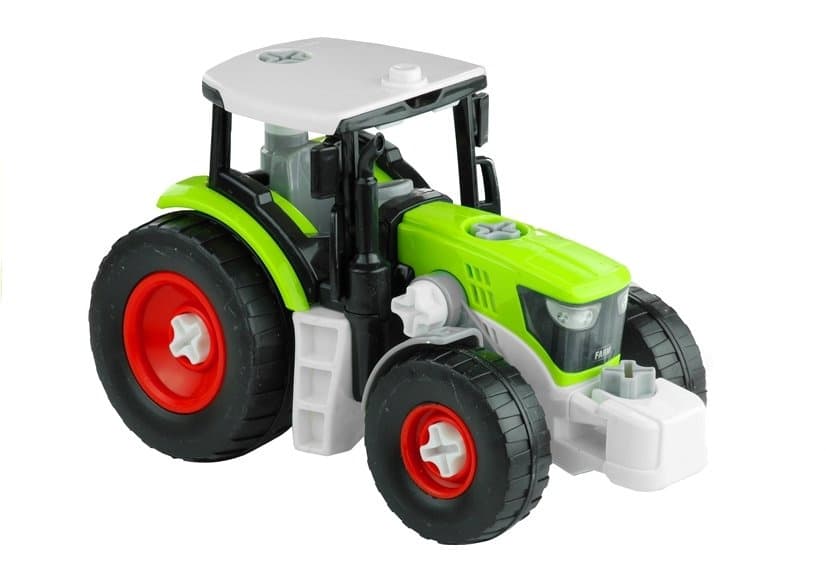 Razstavljiv traktor s prikolico za les 3