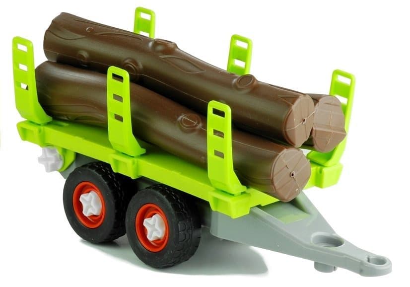 Razstavljiv traktor s prikolico za les 4