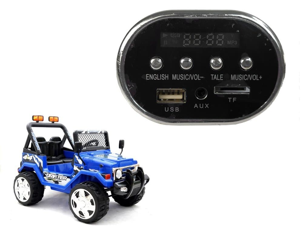 Glasbeni panel za akumulatorski avto Jeep S618