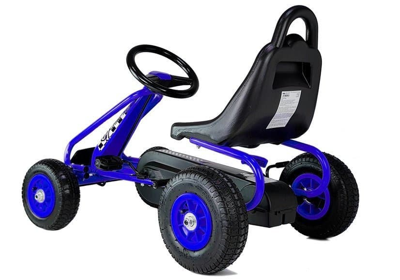 LEAN TOYS Otroški gokart na pedala G201 - Modri 2