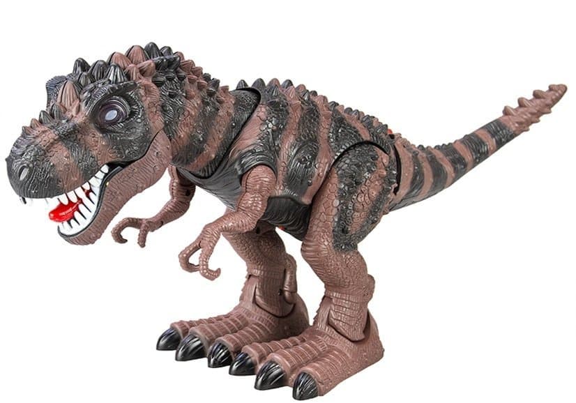 LEAN TOYS Pobarvani hodnik dinozaver Tyranozaur Rex na baterije 2