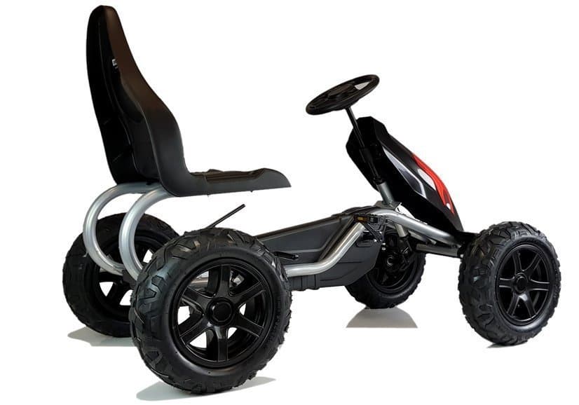 LEAN CARS Gokart na pedala B012 - Črni 6