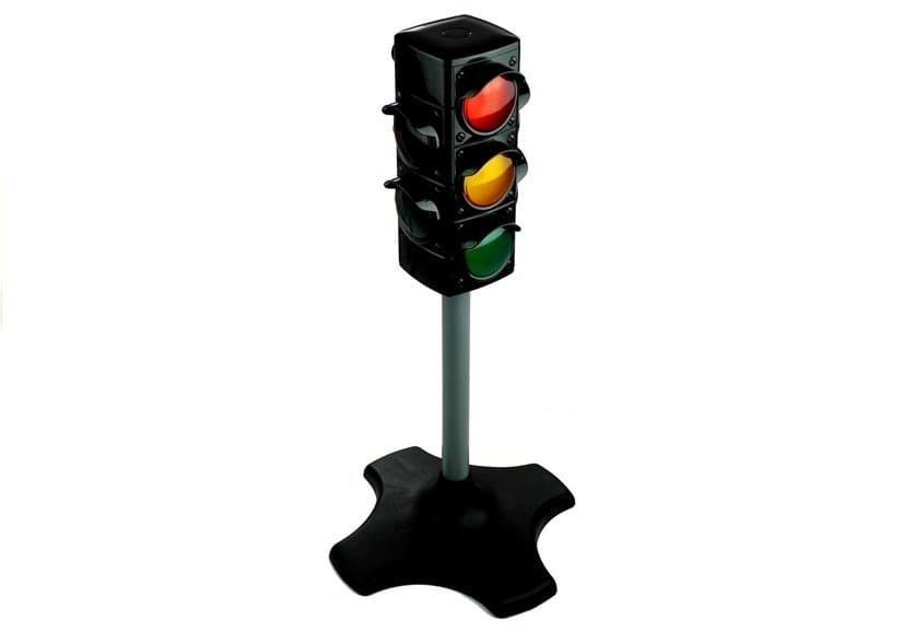 LEAN TOYS Igrači prometni znak z lučmi (72 cm) 3