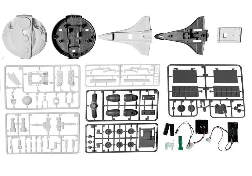 LEAN TOYS Solarni ustvarjalni set 3v1: "Podvigi v vesolju" 2