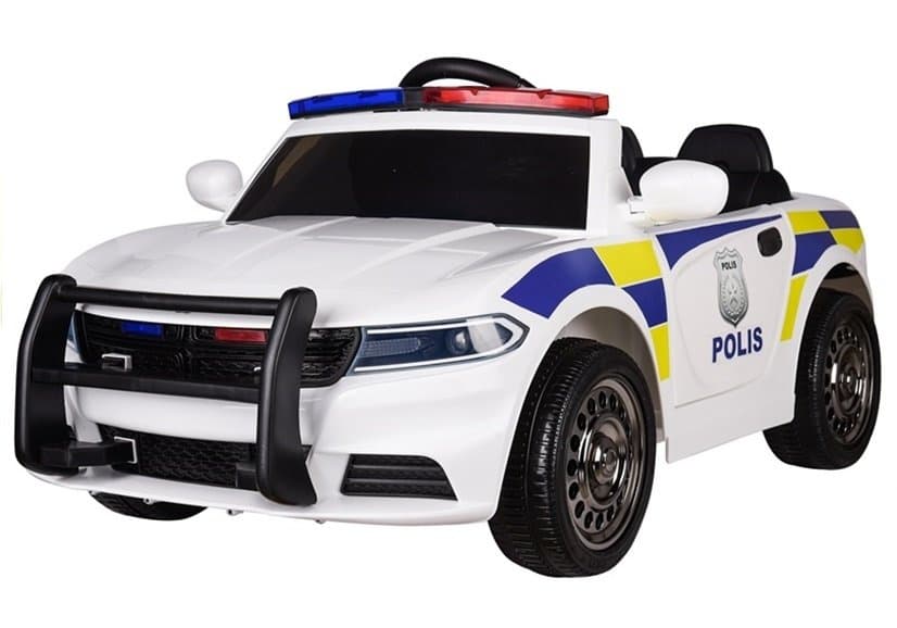 Akumulatorski policijski avtomobil - bel 2