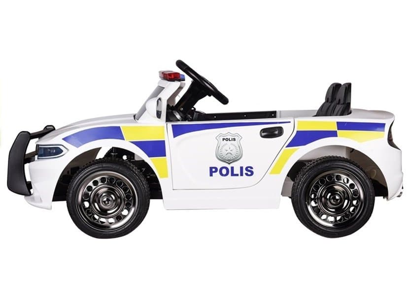 Akumulatorski policijski avtomobil - bel 4