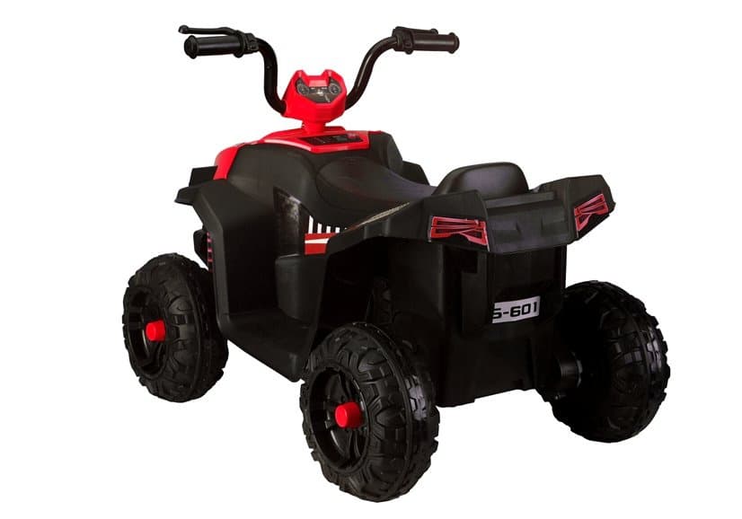 Quad LEAN CARS S601 na akumulator, EVA kolesa, LED luči, rdeč 4