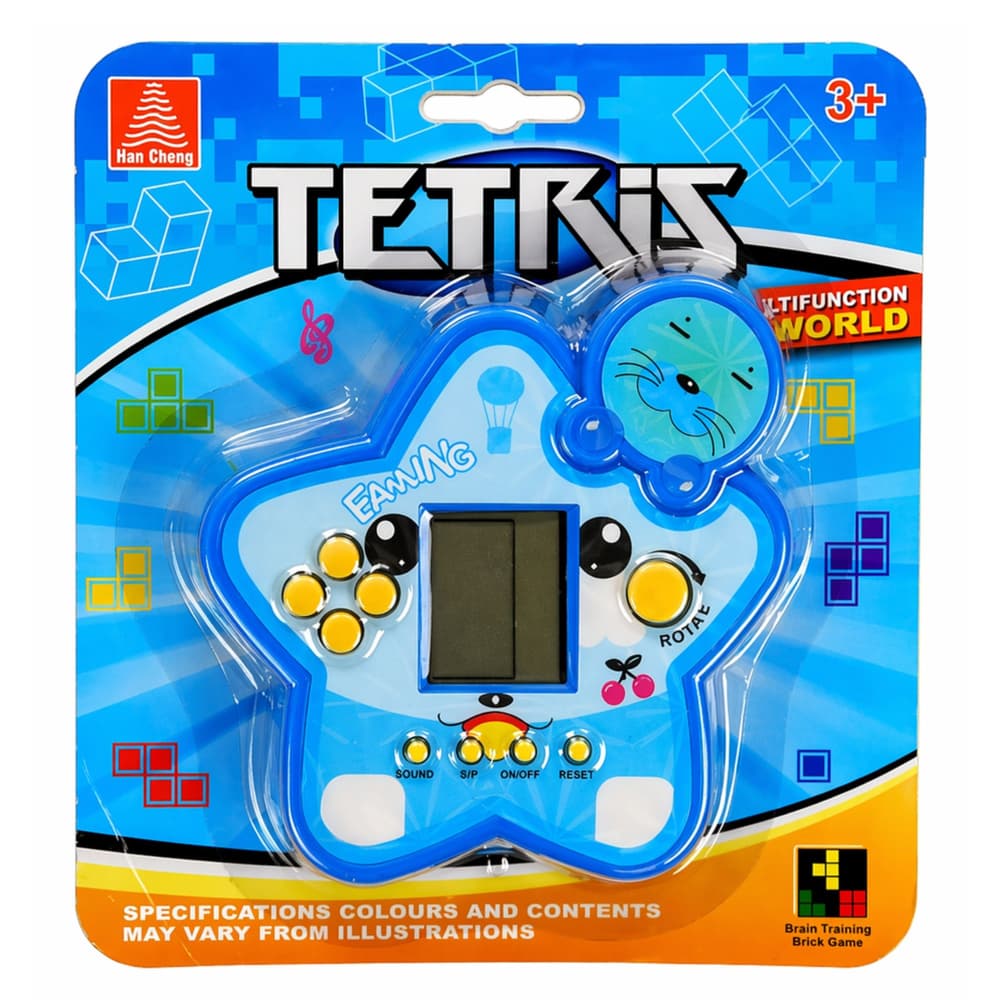 Elektronska igra Tetris LEAN TOYS, Modra zvezda 6