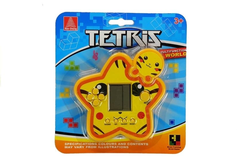Elektronska igra Tetris zvezda, rumena 4