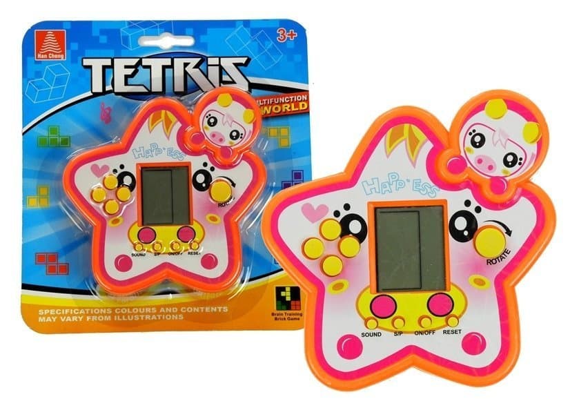 Elektronska igra Tetris zvezda, rdeča