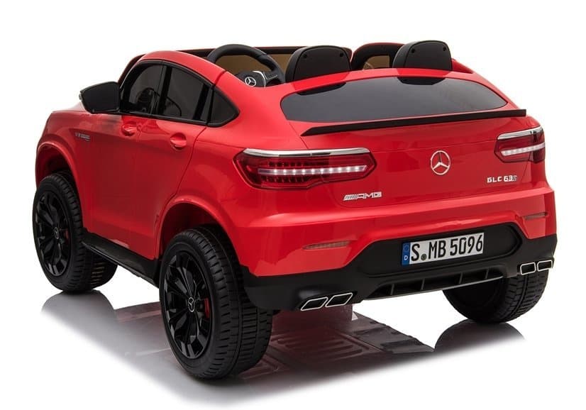 Akumulatorski avto Mercedes GLC 63S, dvosed, rdeč 5