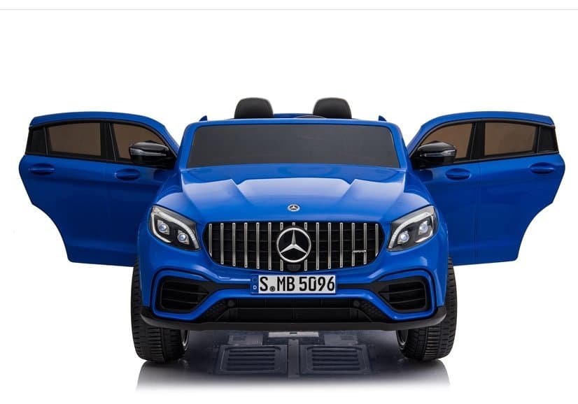 Akumulatorski avto Mercedes GLC 63S, dvosed, moder lakiran 6