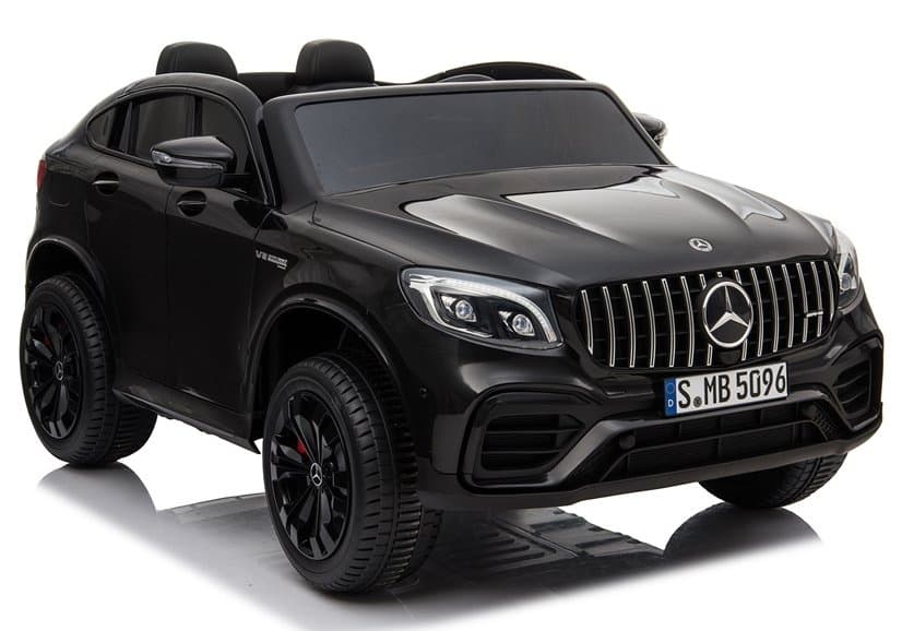 Akumulatorski avto Mercedes GLC 63S, dvosed, črn lakiran (MP4)