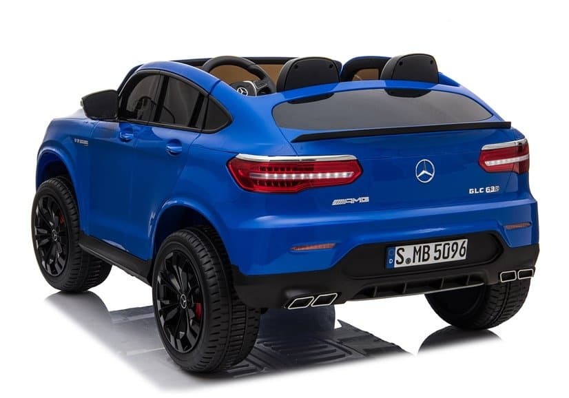 Akumulatorski avto Mercedes GLC 63S, dvosed, moder lakiran (MP4) 5