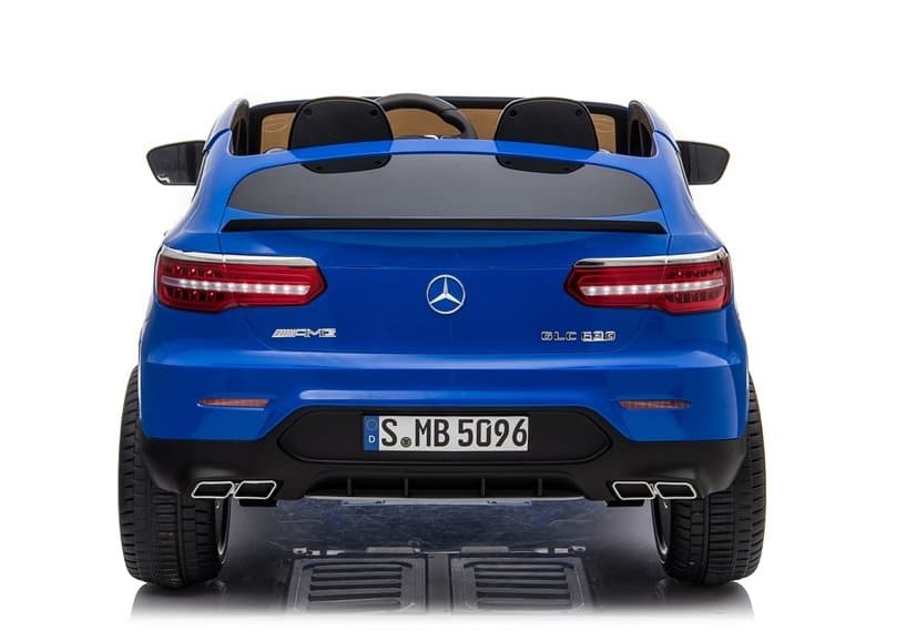 Akumulatorski avto Mercedes GLC 63S, dvosed, moder lakiran (MP4) 7