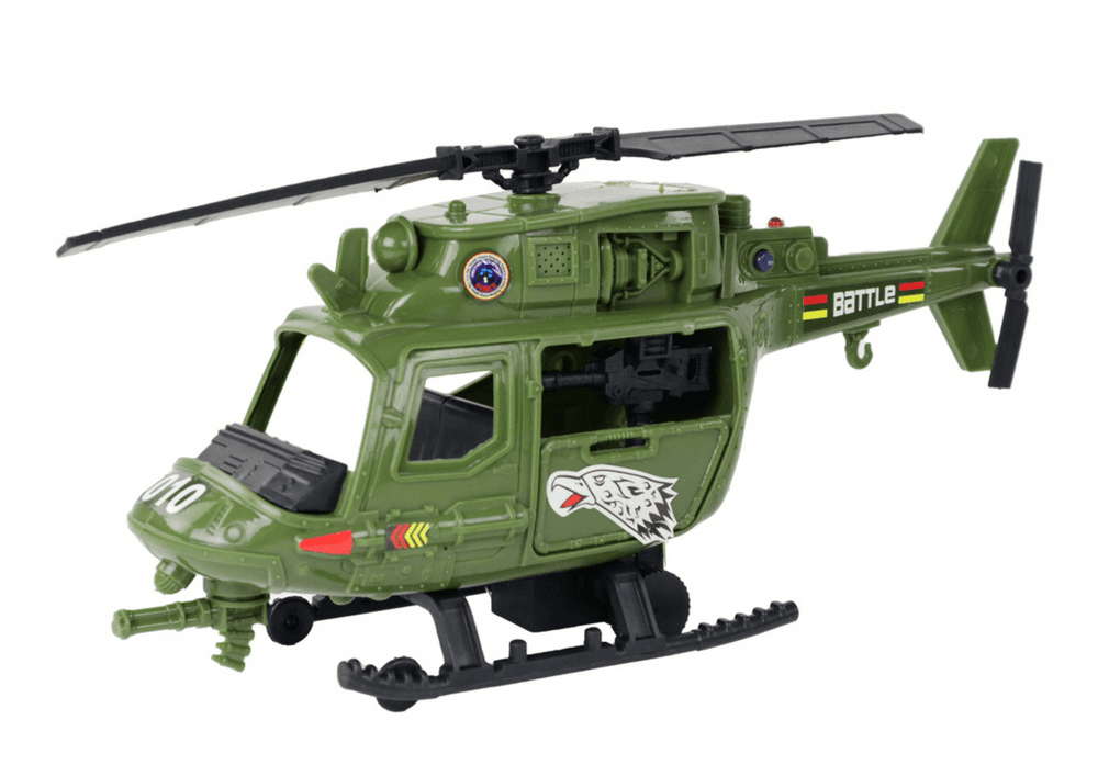 Vojaški set LEAN TOYS: helikopter, ok... 3