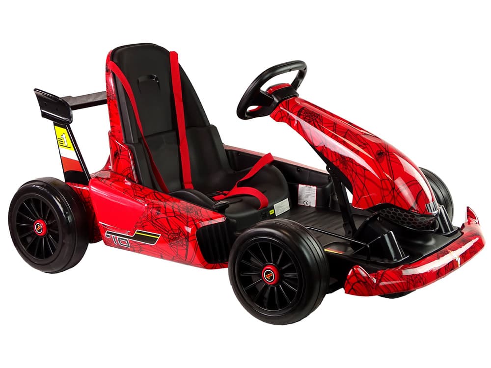 Gokart na akumulator LEAN CARS XMX619, rdeč, lakiran