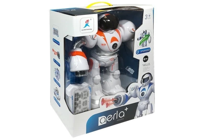 Robot LEAN TOYS na daljinsko vodenje, oranžni 6