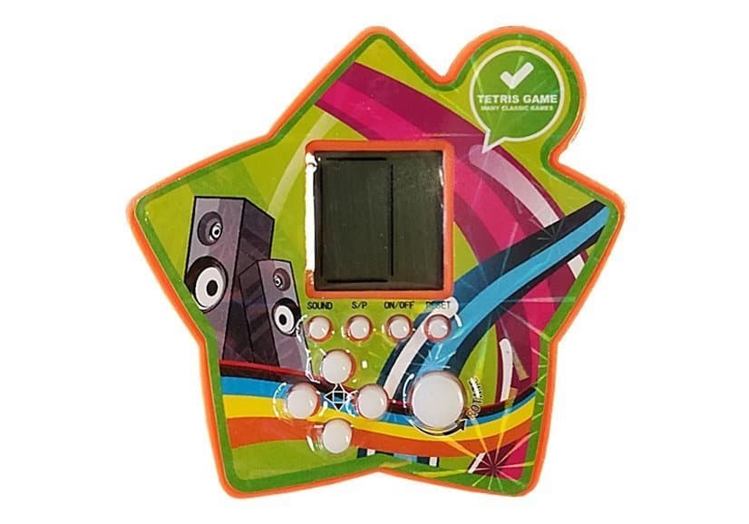 Kapesna elektronska igra Tetris "Zvezda" - oranžna 6