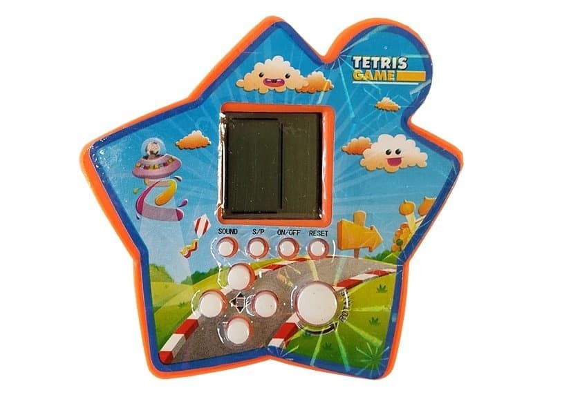 Kapesna elektronska igra Tetris "Zvezda" - oranžna 8