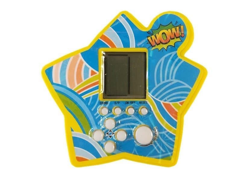 Kapesna elektronska igra Tetris "Zvezda" - rumena 3
