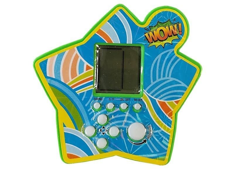 Kapesna elektronska igra Tetris "Zvezda" - zelena 4