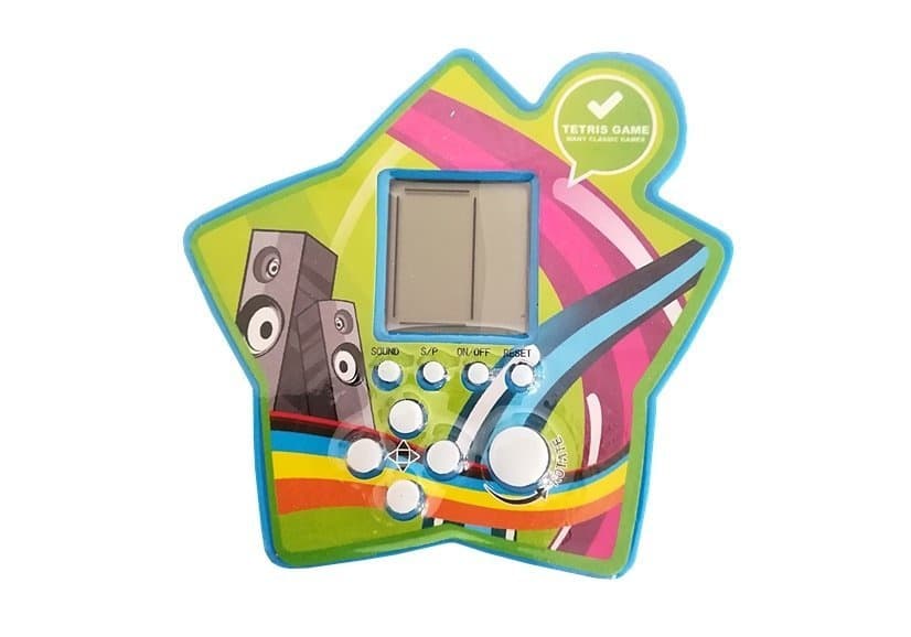 Kapesna elektronska igra Tetris "Zvezda" - modra 4