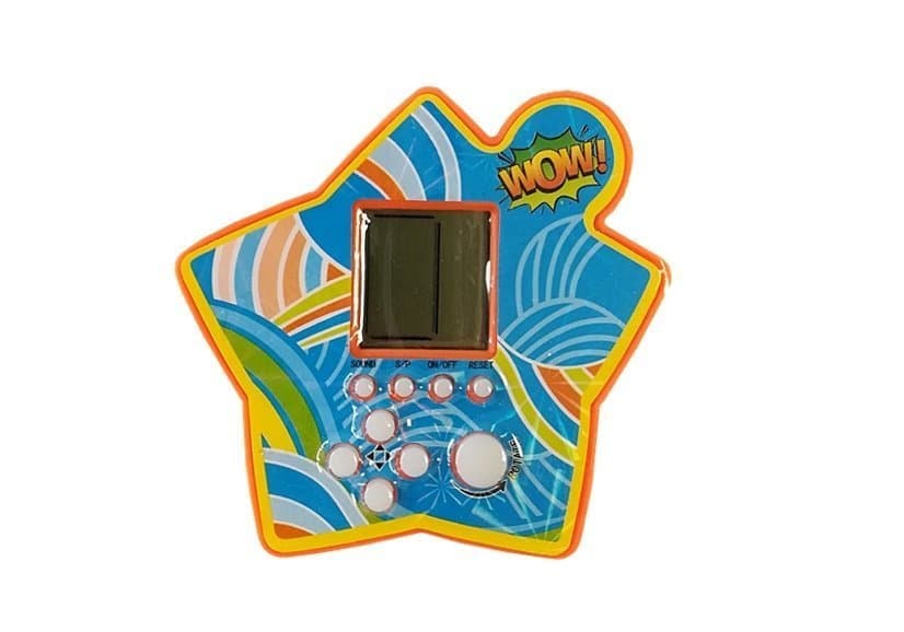 Kapesna elektronska igra Tetris "Zvezda" - oranžna 4