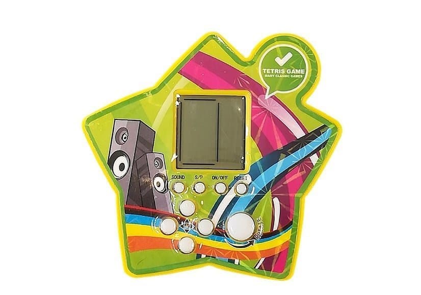 Kapesna elektronska igra Brick Tetris "Zvezda" - rumena 6