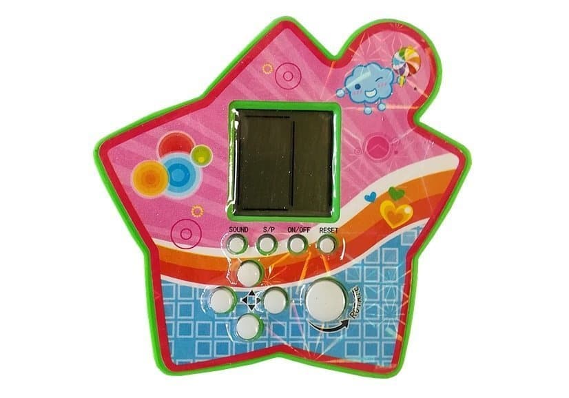 Kapesna elektronska igra Tetris "Zvezda" - zelena 6