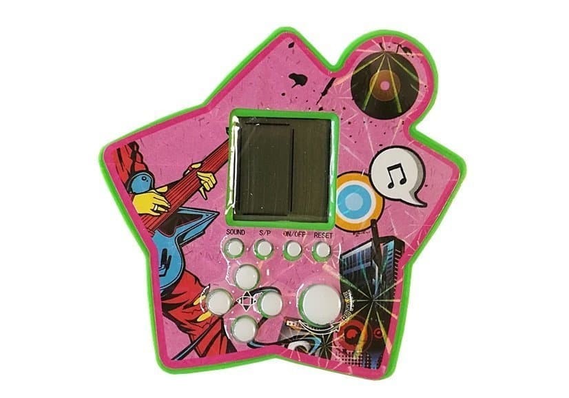 Kapesna elektronska igra Tetris "Zvezda" - zelena 7