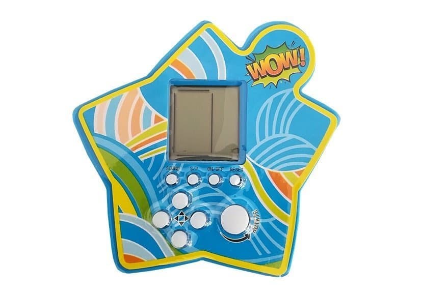 Prenosna elektronska igra Tetris zvezda, modra 7