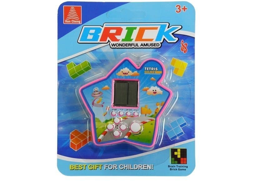 Prenosna elektronska igra Tetris zvezda, vijolična 2