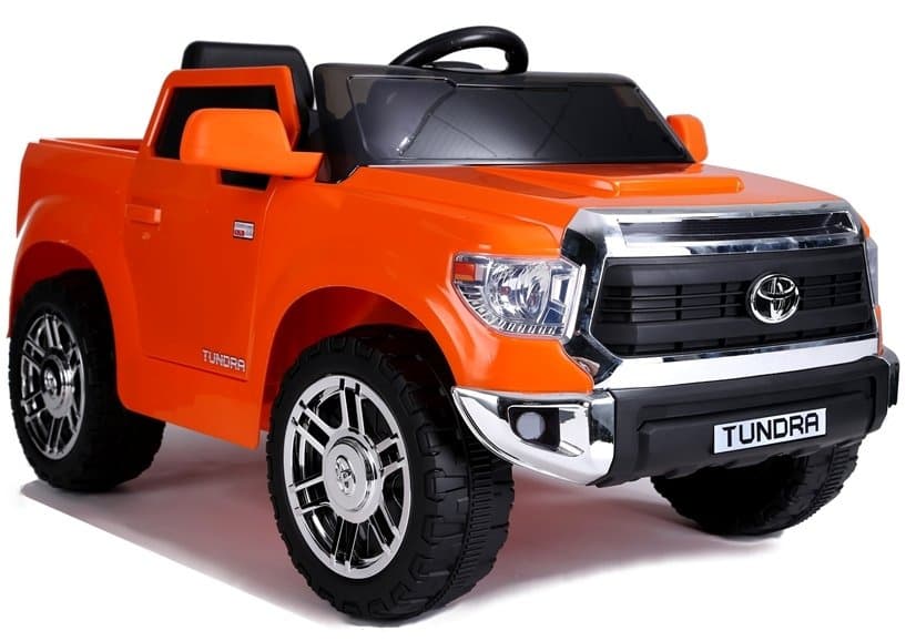 Akumulatorski avto LEAN CARS Toyota Tundra oranžen, lakiran