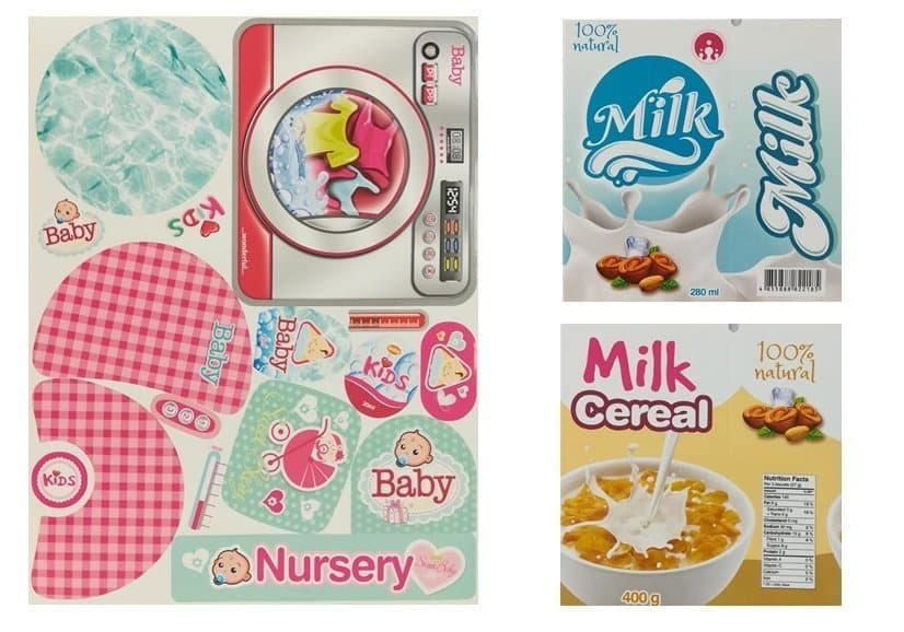 Set za nego dojenčka: mizica, dodatki, pralni stroj 6