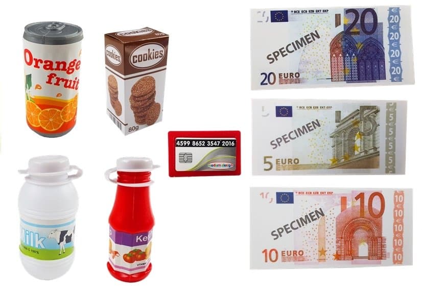 Blagajna z zaslonom na dotik, kalkulatorjem in dodatki 3