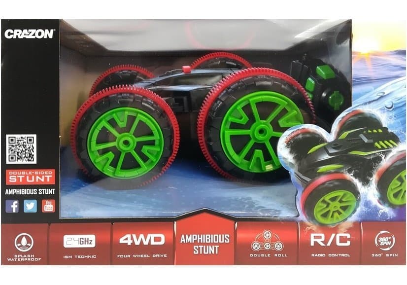 Terensko RC vozilo LEAN TOYS Crazon Crni - 2.4GHz, 4x4, akrobatsko 8