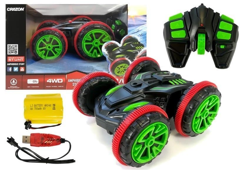 Terensko RC vozilo LEAN TOYS Crazon Crni - 2.4GHz, 4x4, akrobatsko