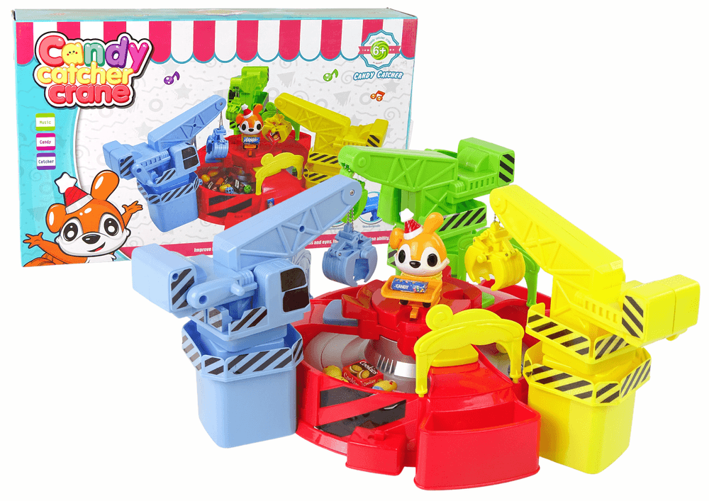LEAN TOYS Igra Lovilec Sladkarij, Vrteč se, Zvok