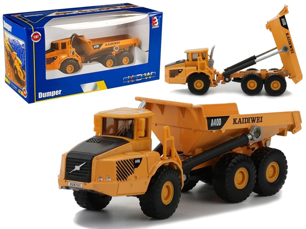 LEAN TOYS Kovinski Tovornjak Z Brezkompresorjem, 1:87