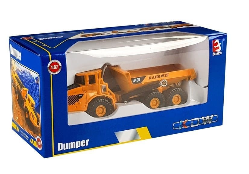 LEAN TOYS Kovinski Tovornjak Z Brezkompresorjem, 1:87 6