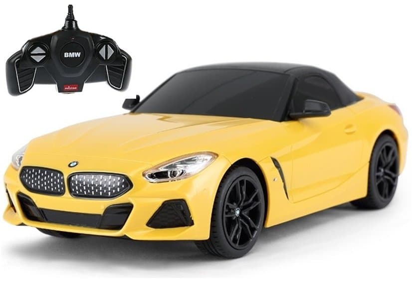 BMW Z4 Roadster RC avto, na daljinsko upravljanje, Rastar, 1:18, rumen