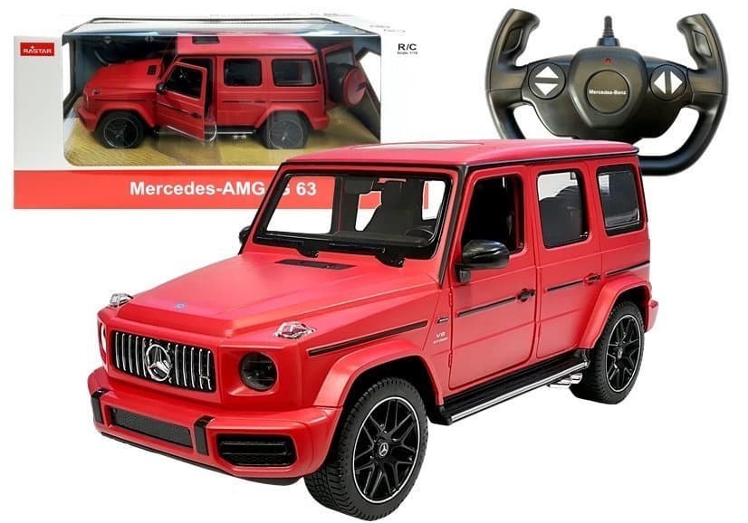 Avto na daljinsko vodenje Mercedes G63 RASTAR R/C Rdeč