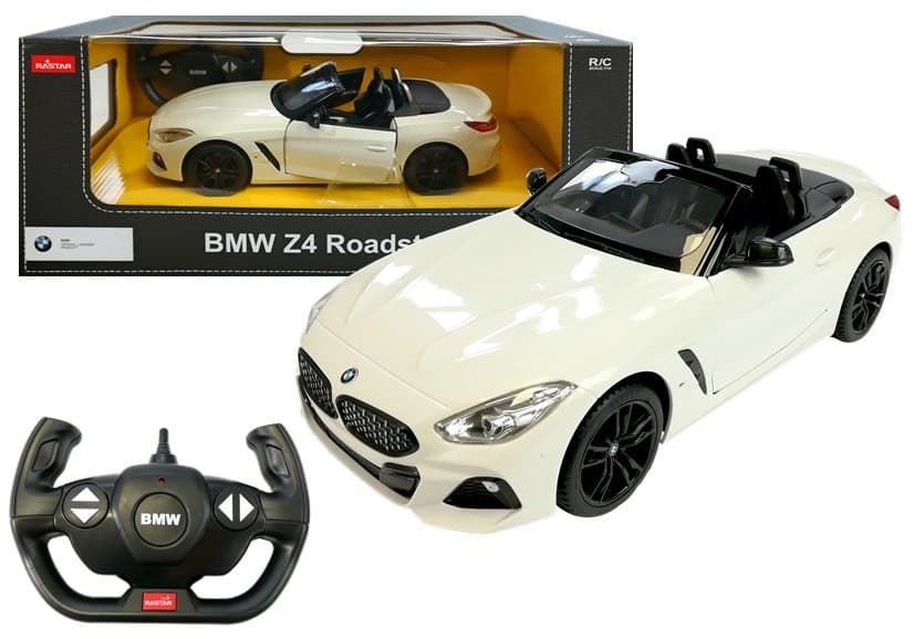 Avto na daljinsko vodenje BMW Z4 Roadster RASTAR 1:14 Bel