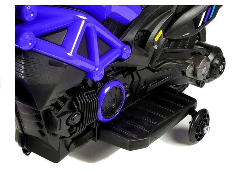 Motor na akumulator za otroke LEAN CARS GTM1188 LED Modri 4
