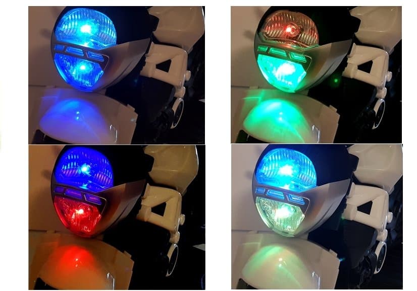 Motor na akumulator za otroke LEAN CARS GTM1188 LED Zeleni 7