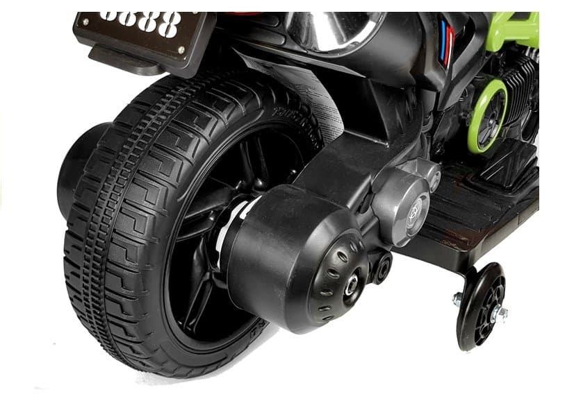 Motor na akumulator za otroke LEAN CARS GTM1188 LED Zeleni 5