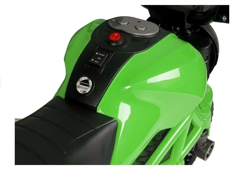 Motor na akumulator za otroke LEAN CARS GTM1188 LED Zeleni 6