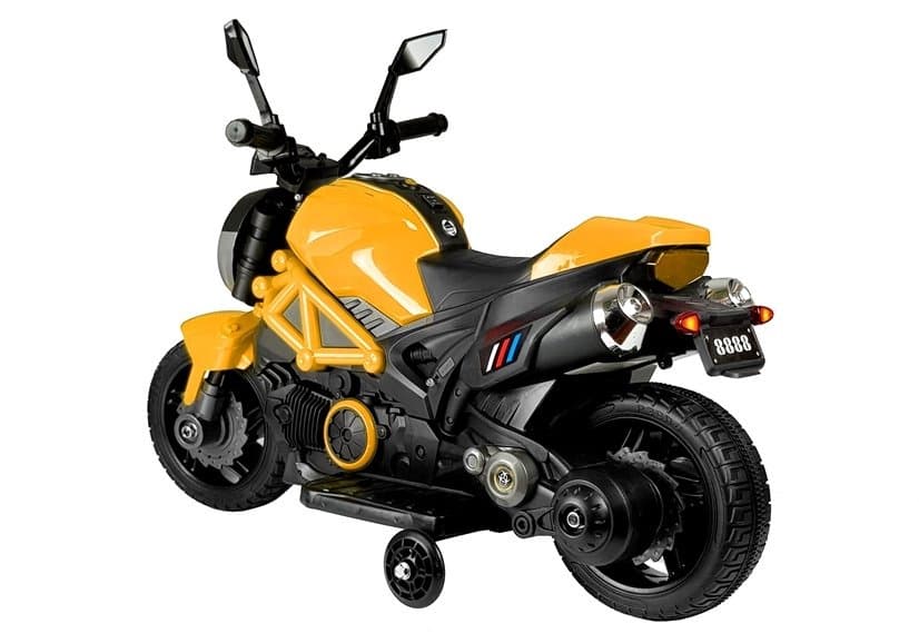 Motor na akumulator za otroke LEAN CARS GTM1188 LED Rumeni 3